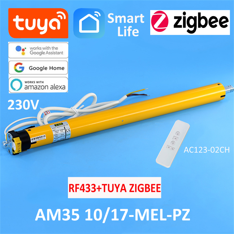 Smart Home Youtube - A-OK AM35 10/17 Smart Blinds Tubular