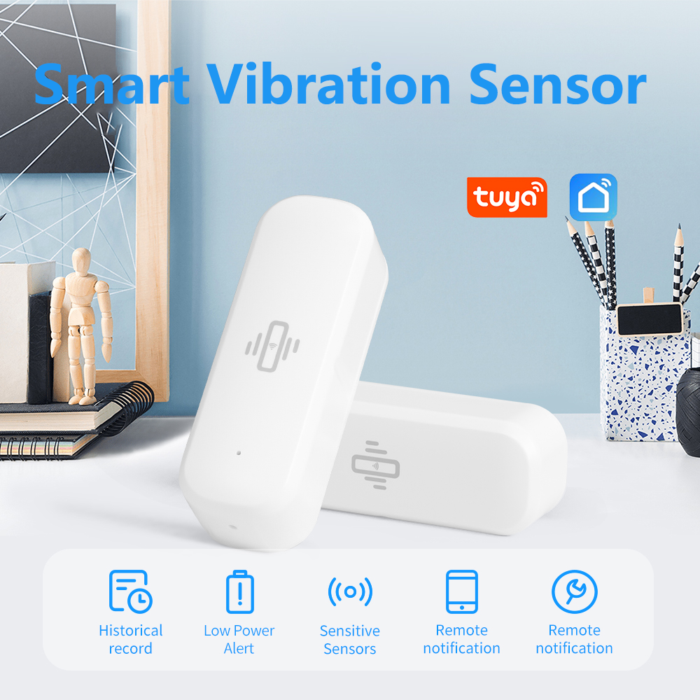 Smart Home News - Tuya Smart WiFi Vibration Sensor Real-time