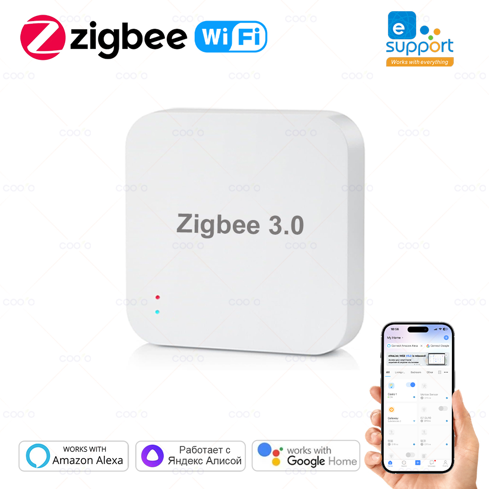 Smart Home Mqtt - Zigbee 3.0 Gateway Hub Smart Home