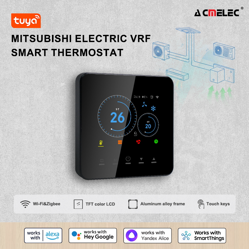 Smart Home Thermostat - For Mitsubishi Electric Tuya Wifi VRF