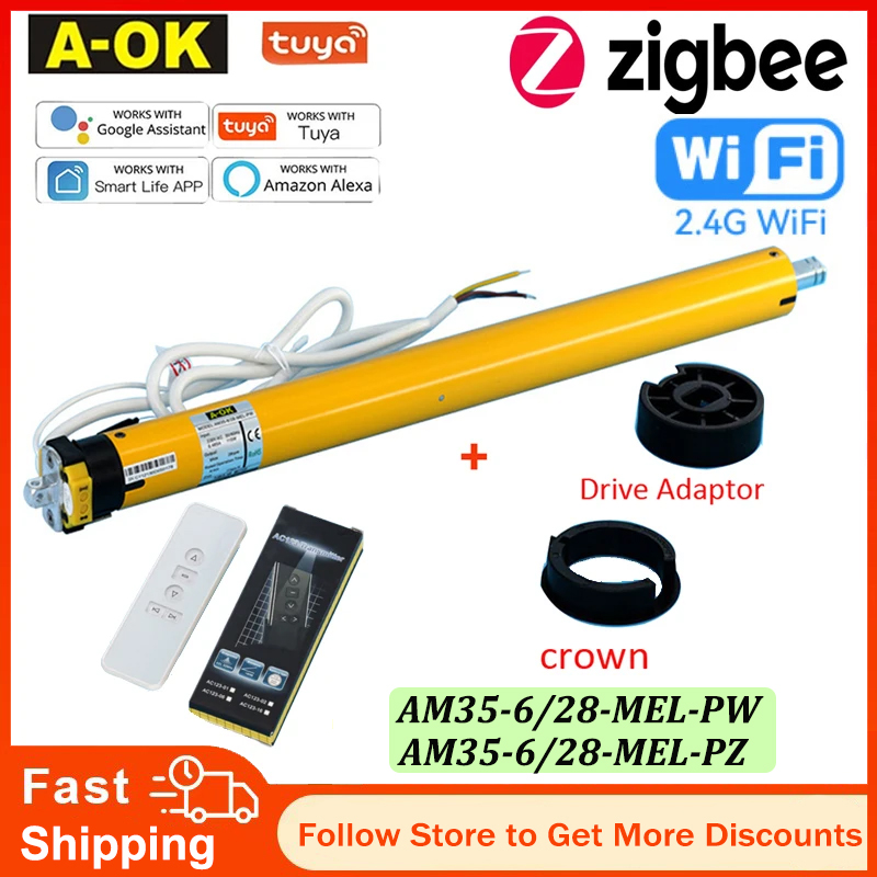 A-OK AM35 6/28 Tuya WiFi +RF43 - Smart Home Youtube avis et prix