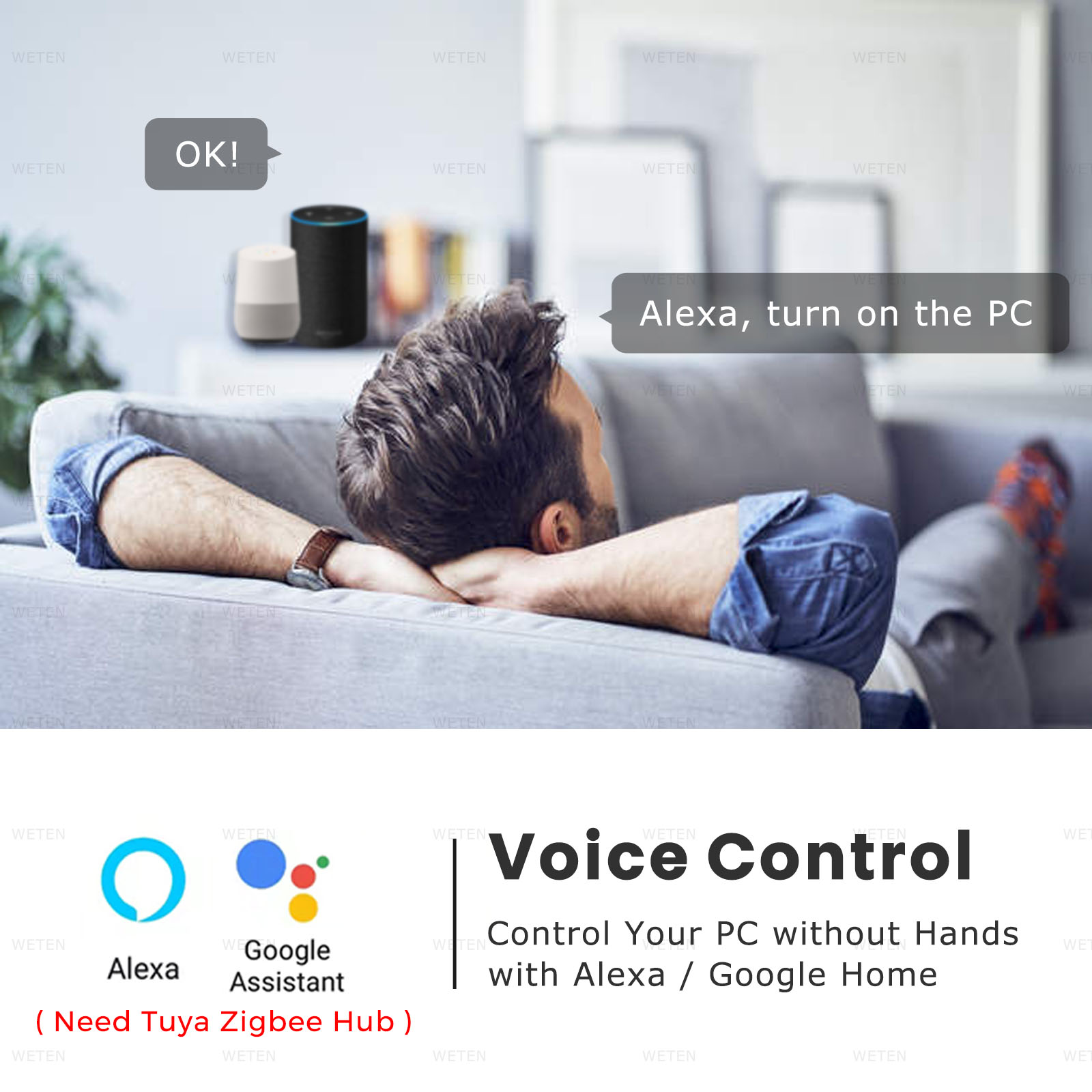 Tuya Zigbee Computer Power Res - Smart Home For Pc avis et prix