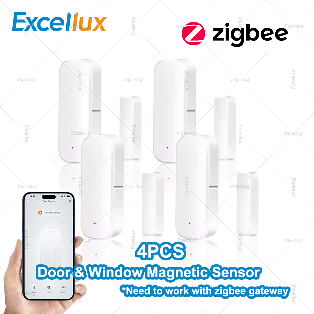 4Pcs Zigbee Door Window Sensor - Smart Home News avis et prix
