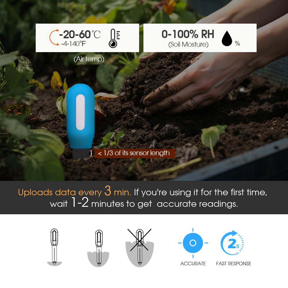 Smart Zigbee Soil Sensor for H - Smart Home Devices avis et prix