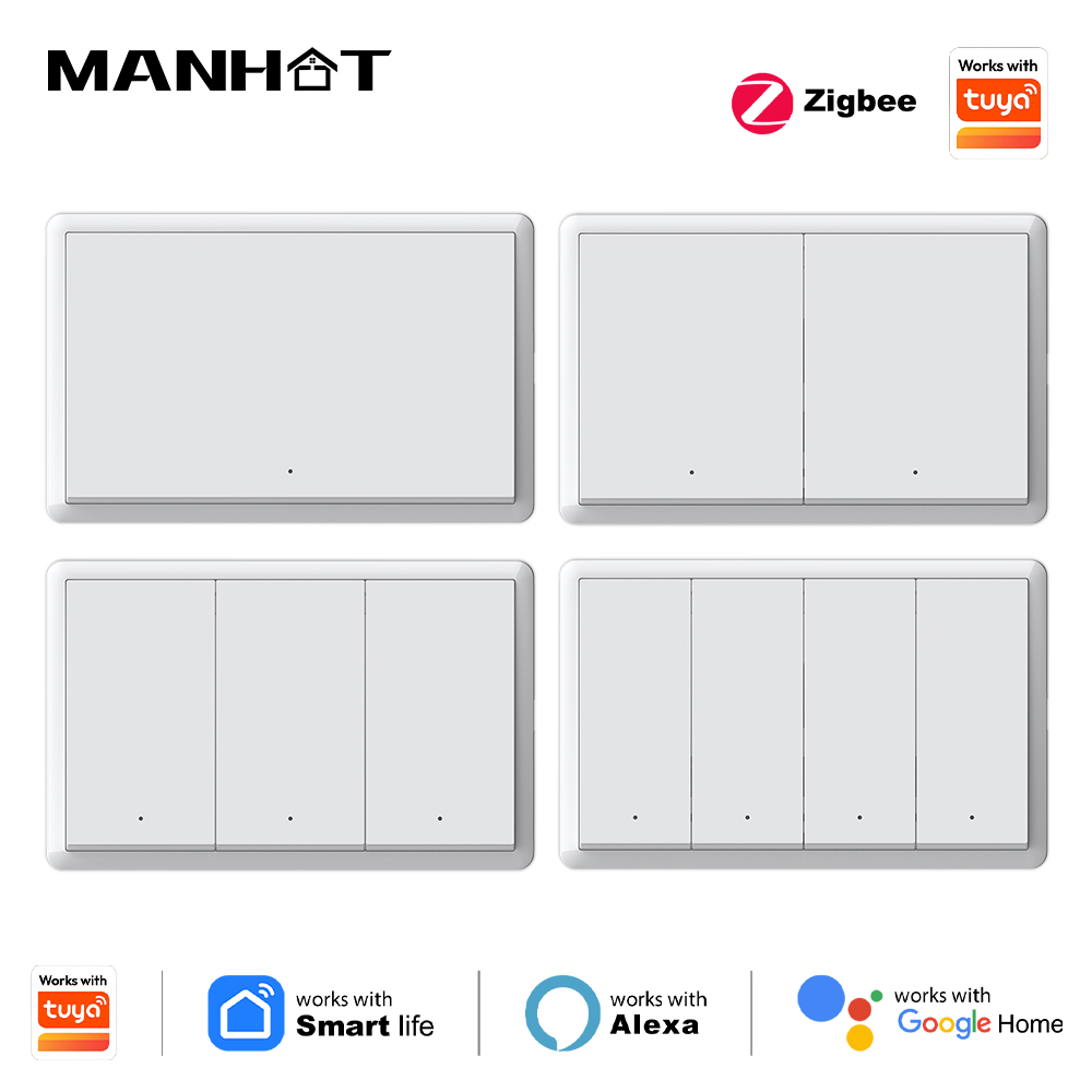 Manhot Smart zigbee Switch No  - Tuya Smart Switch avis et prix