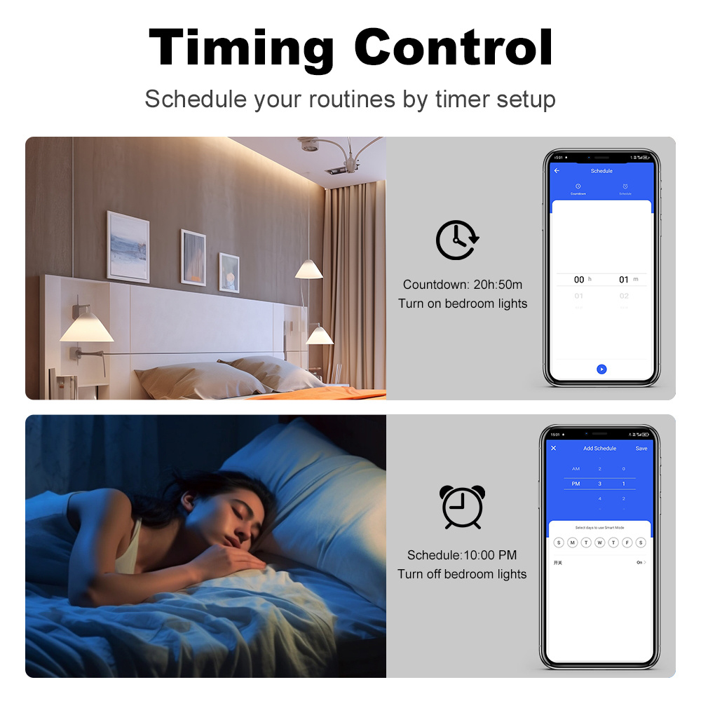 Manhot Smart zigbee Switch No  - Tuya Smart Switch avis et prix