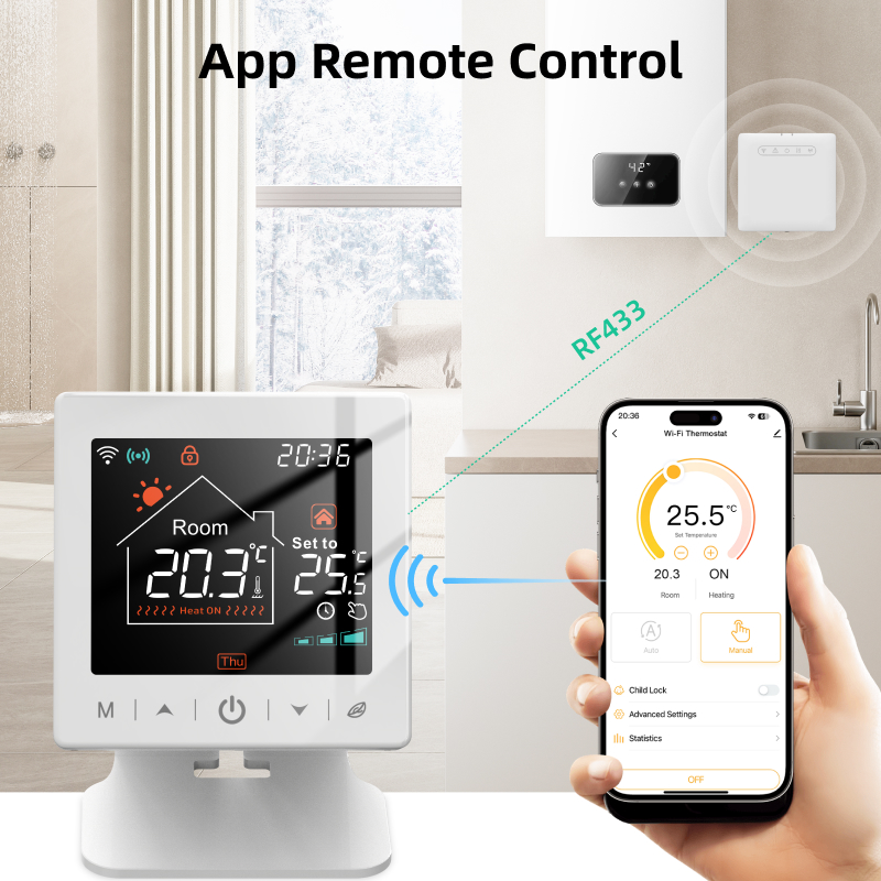 Smart home Wifi thermostat tuy - Smart Home Thermostat avis et prix