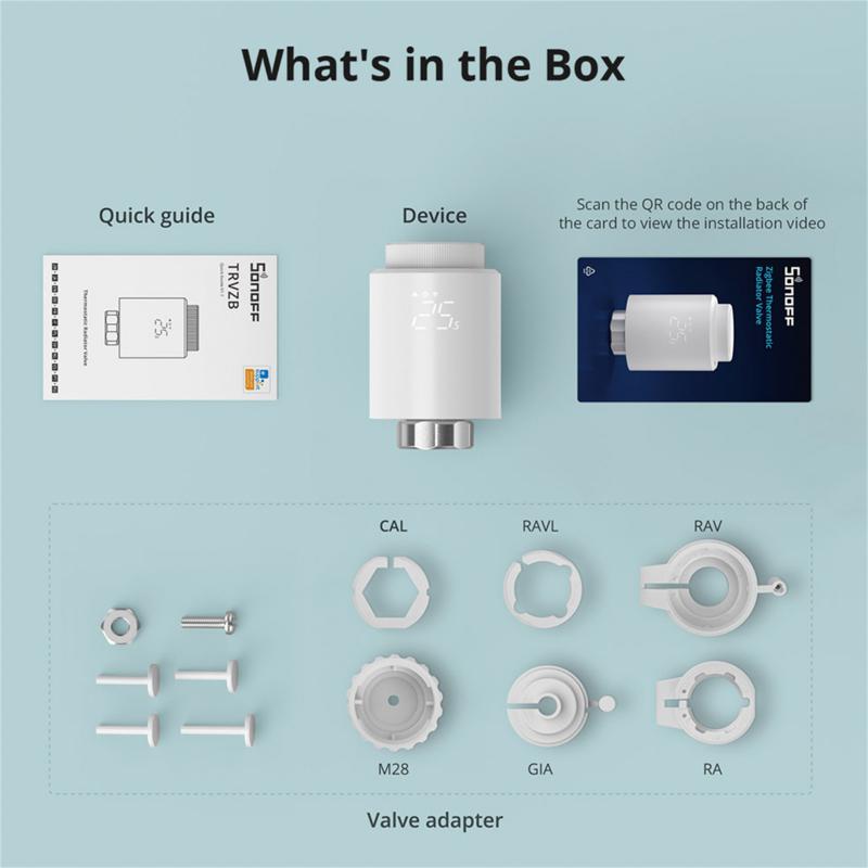 SONOFF Smart TRV Zigbee Thermo - Smart Home Mqtt avis et prix