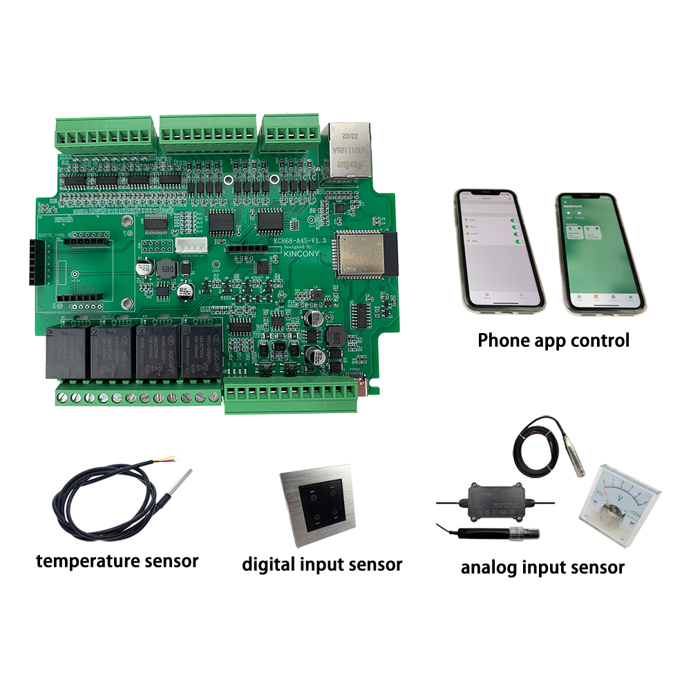 KC868-A4S ESP32 ESPhome Tasmot - Smart Home Mqtt avis et prix