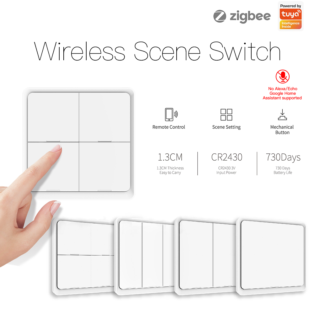 MOES ZigBee Wireless 12 Scene  - Tuya Smart Switch avis et prix