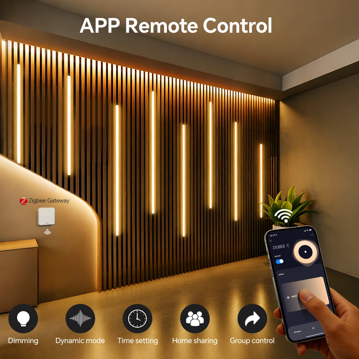 Zigbee Smart Neon COB LED Stri - Smart Home Youtube avis et prix