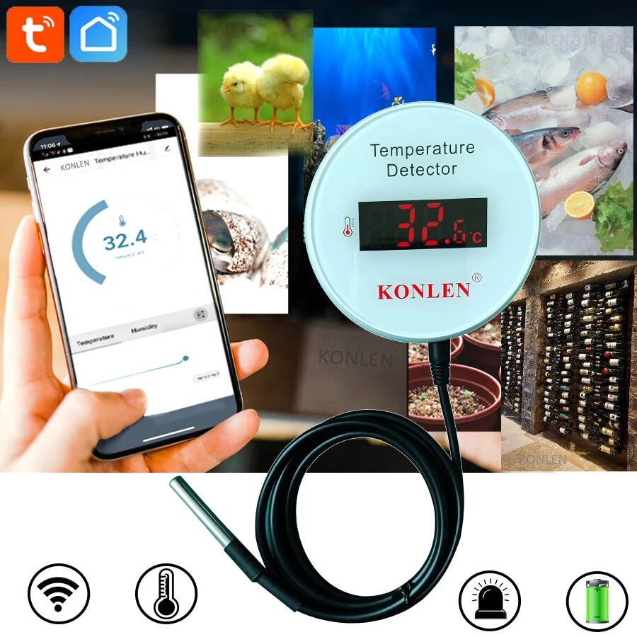 KONLEN Tuya Wifi Temperature S - Smart Home Thermostat avis et prix