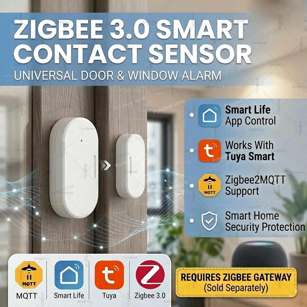Tuya Zigbee Door Window Sensor - Smart Home Mqtt avis et prix