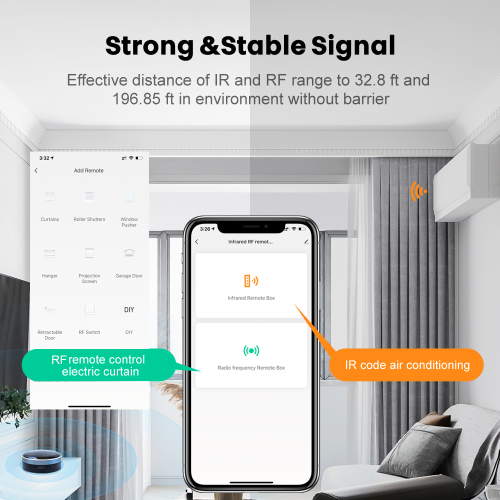 Tuya IR RF 433/315 Universal W - Smart Home Apple avis et prix