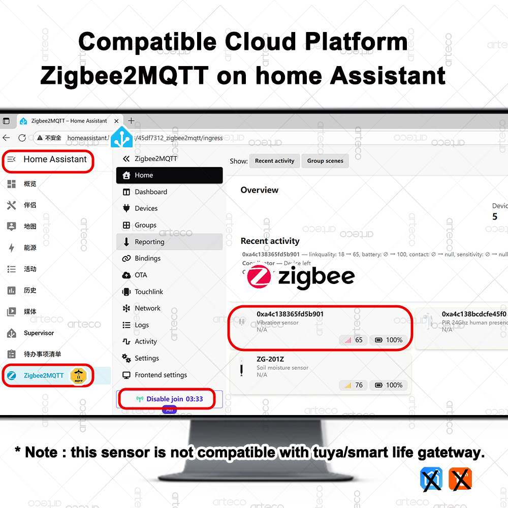 ZigBee Smart Vibration Sensor  - Smart Home News avis et prix
