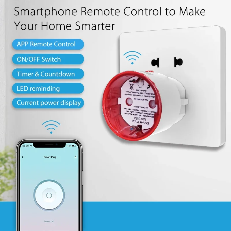 Tuya WiFi Smart Plug Socket EU - Smart Home News avis et prix