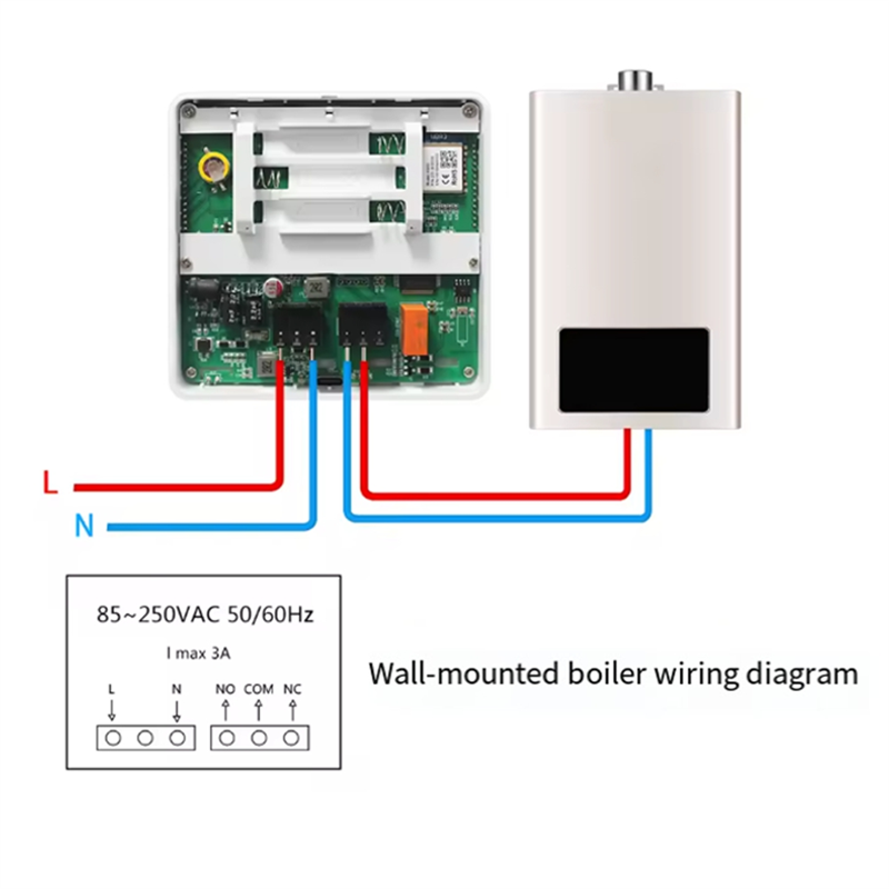 B04C-Battery-Powered Tuya Smar - Smart Home Thermostat avis et prix