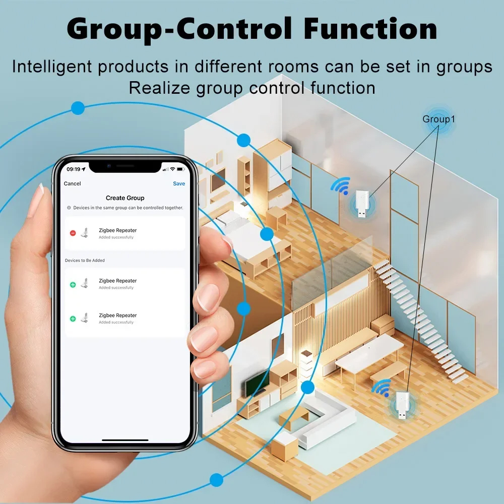 Smart ZigBee Signal Repeater U - Smart Home Mqtt avis et prix