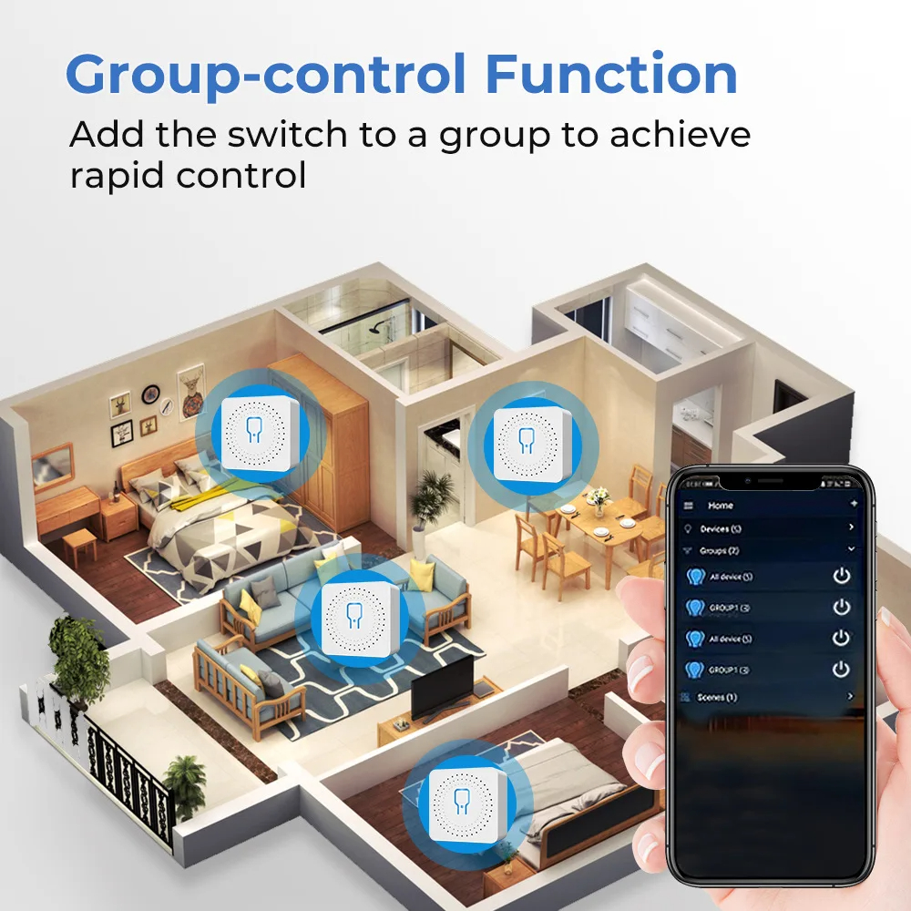 For Tuya Mini Smart WiFi Switc - Tuya Smart Switch avis et prix