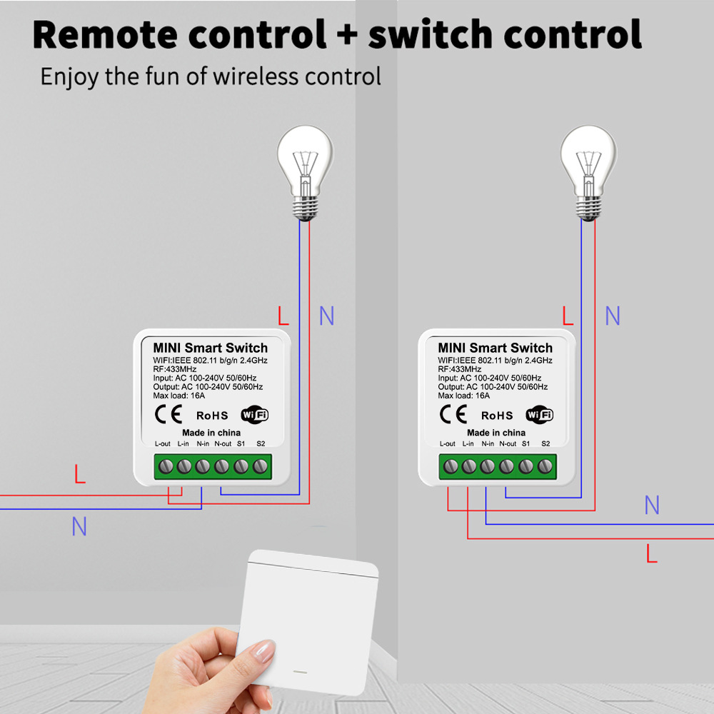 Tuya WiFi Smart Light Switch S - Tuya Smart Switch avis et prix
