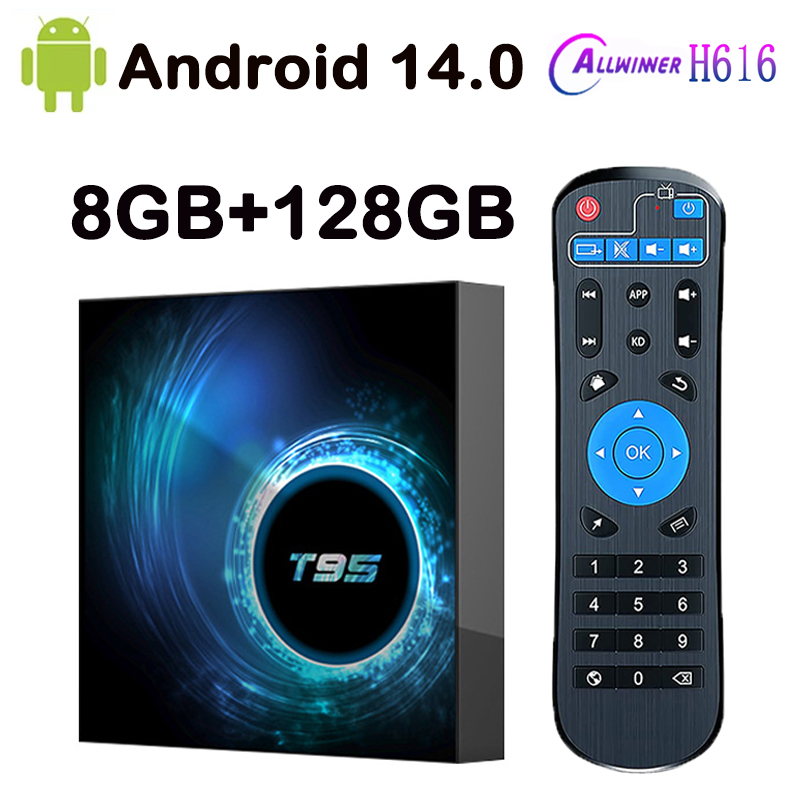 T95 Smart TV Box Android14 64G - Smart Home Youtube avis et prix
