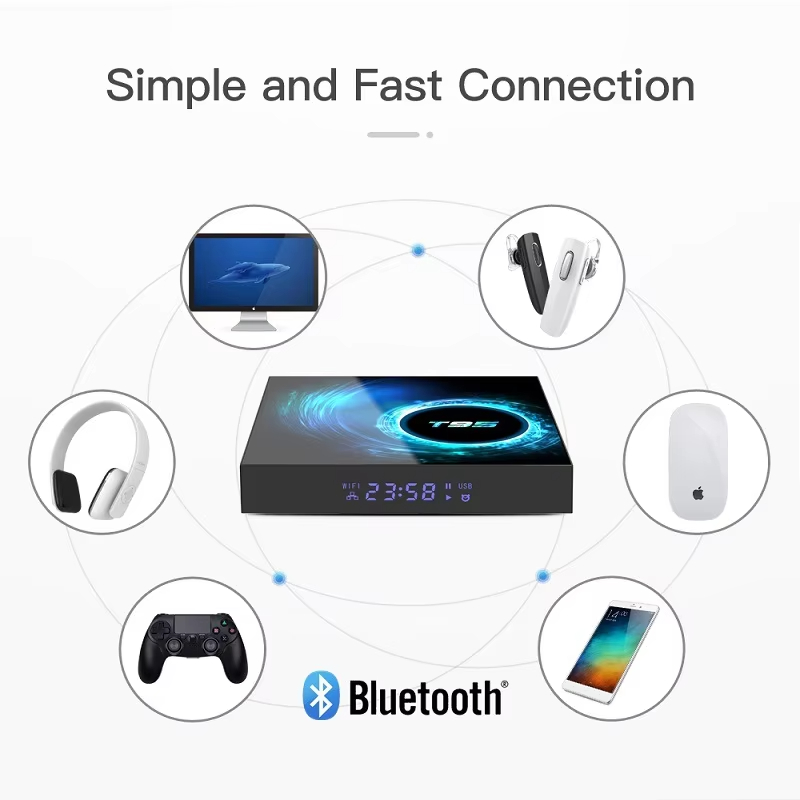 T95 Smart TV Box Android14 64G - Smart Home Youtube avis et prix