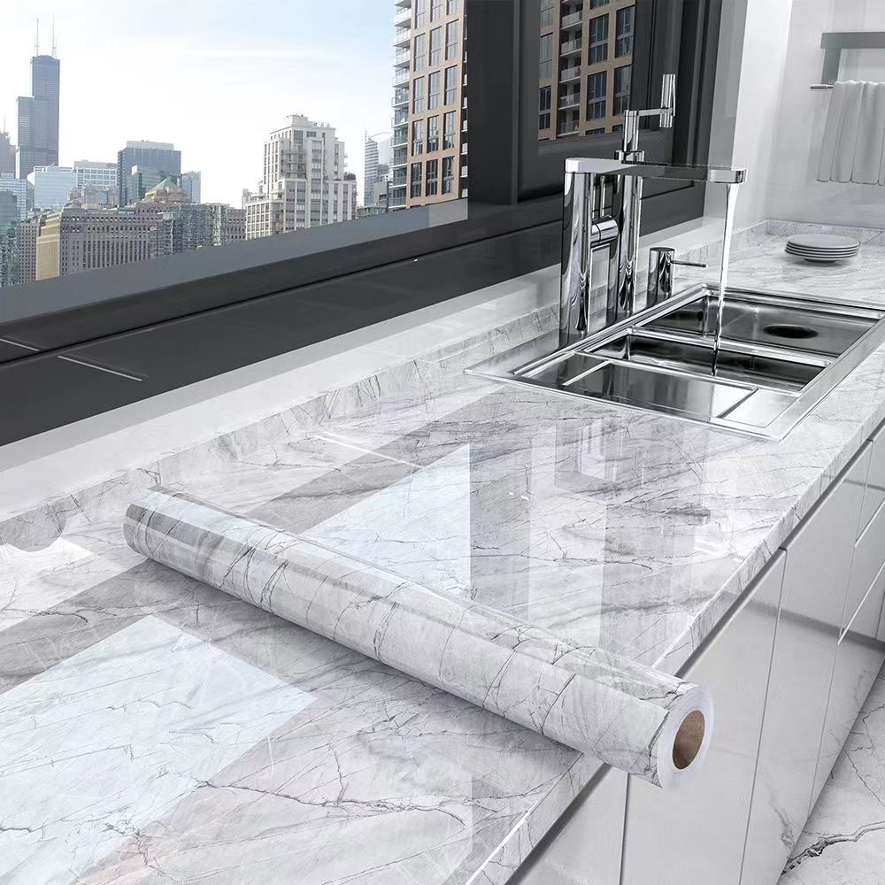Marble Kitchen Oil-Proof Film  - Smart Home Film avis et prix