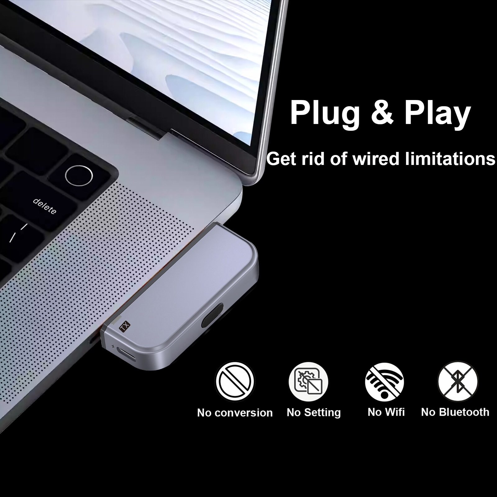 2-in-1 Type C Wireless HDMI Tr - Smart Home For Pc avis et prix