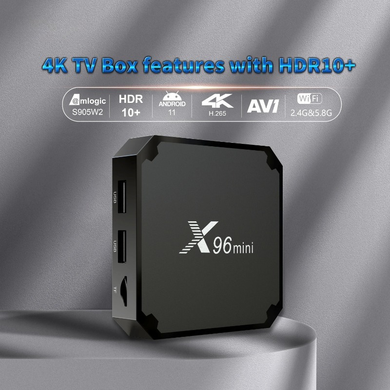 X96 Mini Portable TV Box Andro - Smart Home Youtube avis et prix