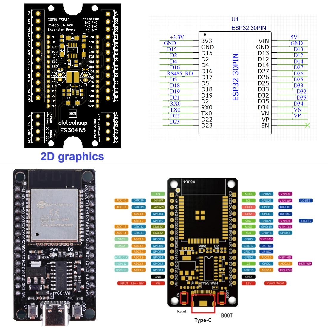 DC 7-30V Power Input 5V 3.3V O - Smart Home Mqtt avis et prix