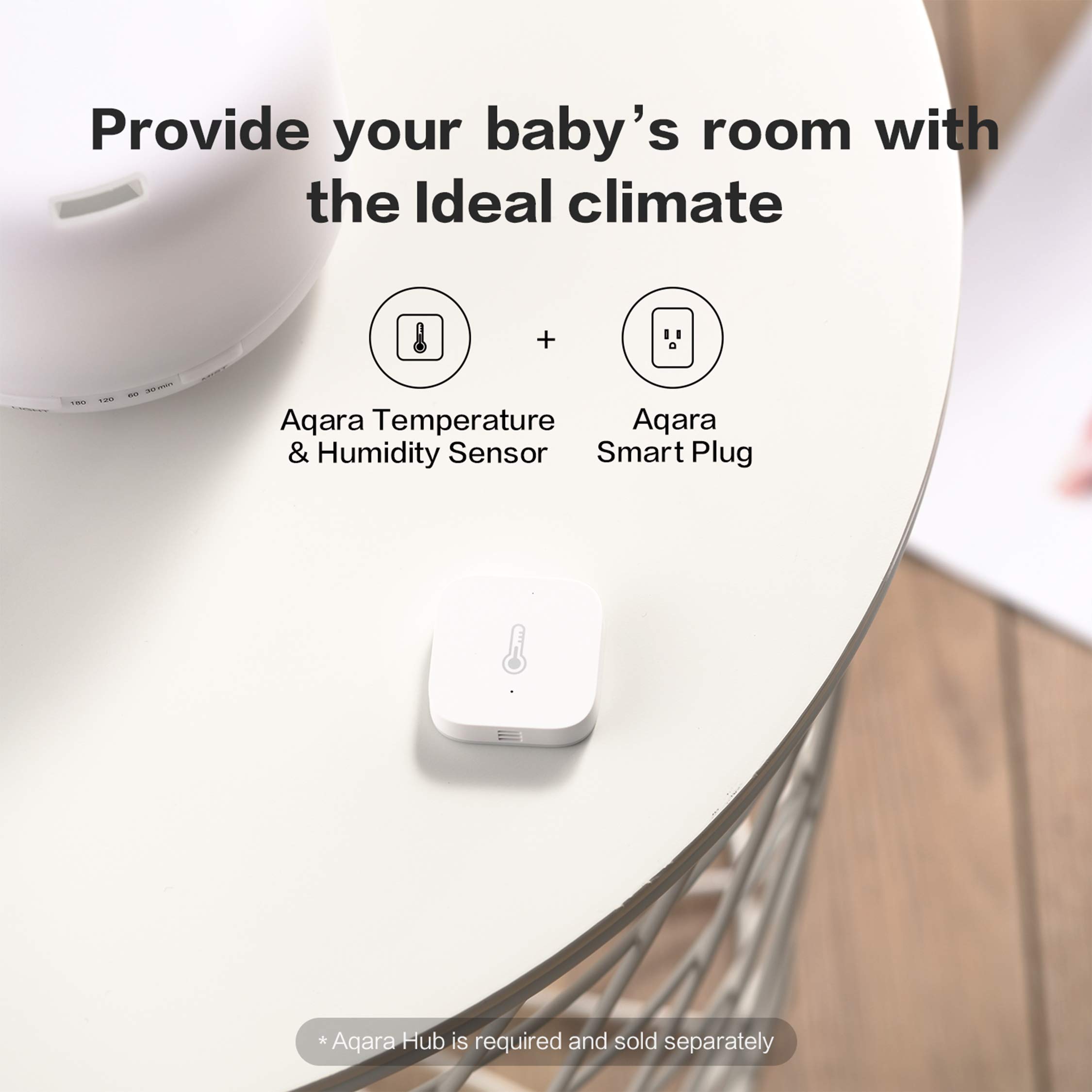 Aqara Temperature Humidity Sen - Smart Home Apple avis et prix