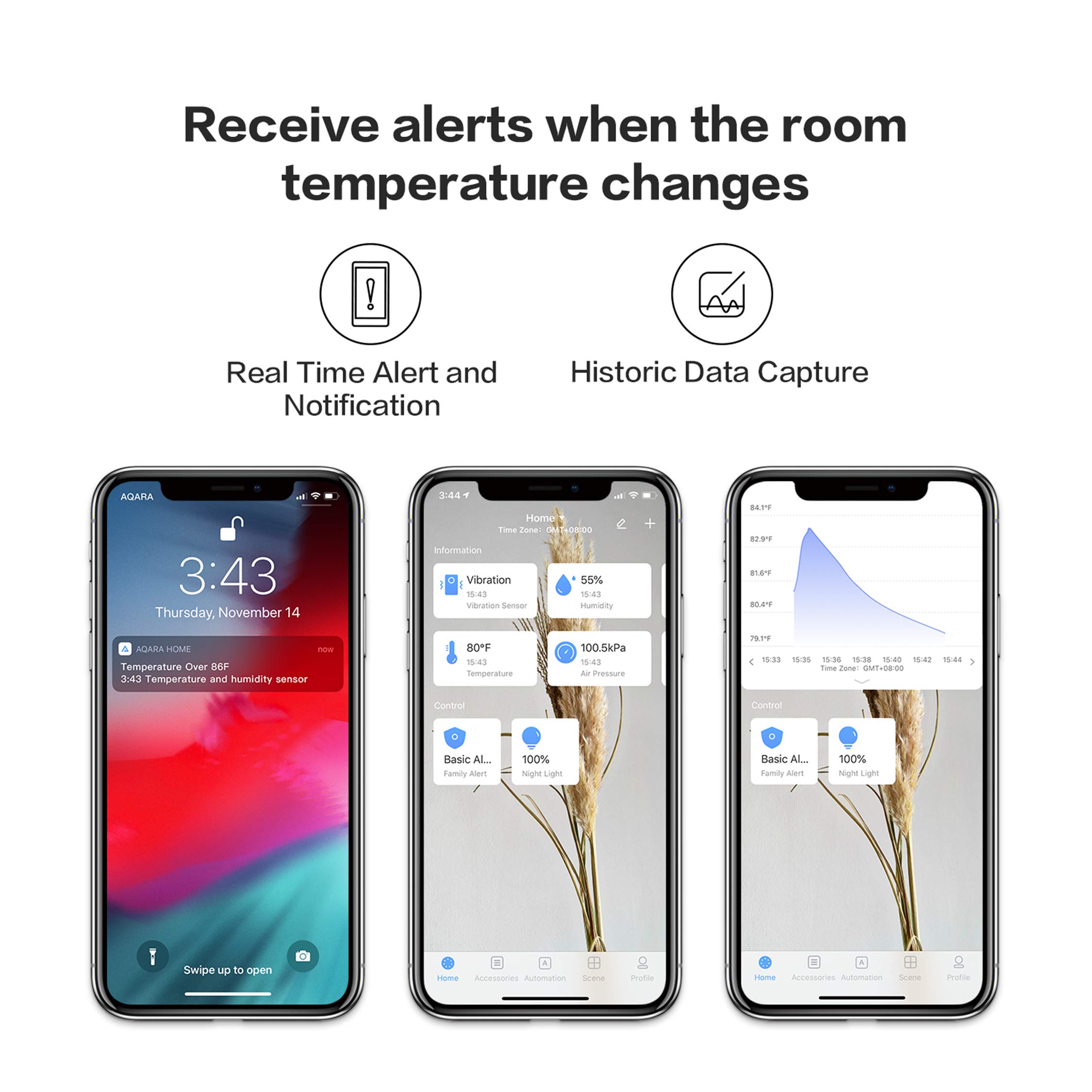 Aqara Temperature Humidity Sen - Smart Home Apple avis et prix