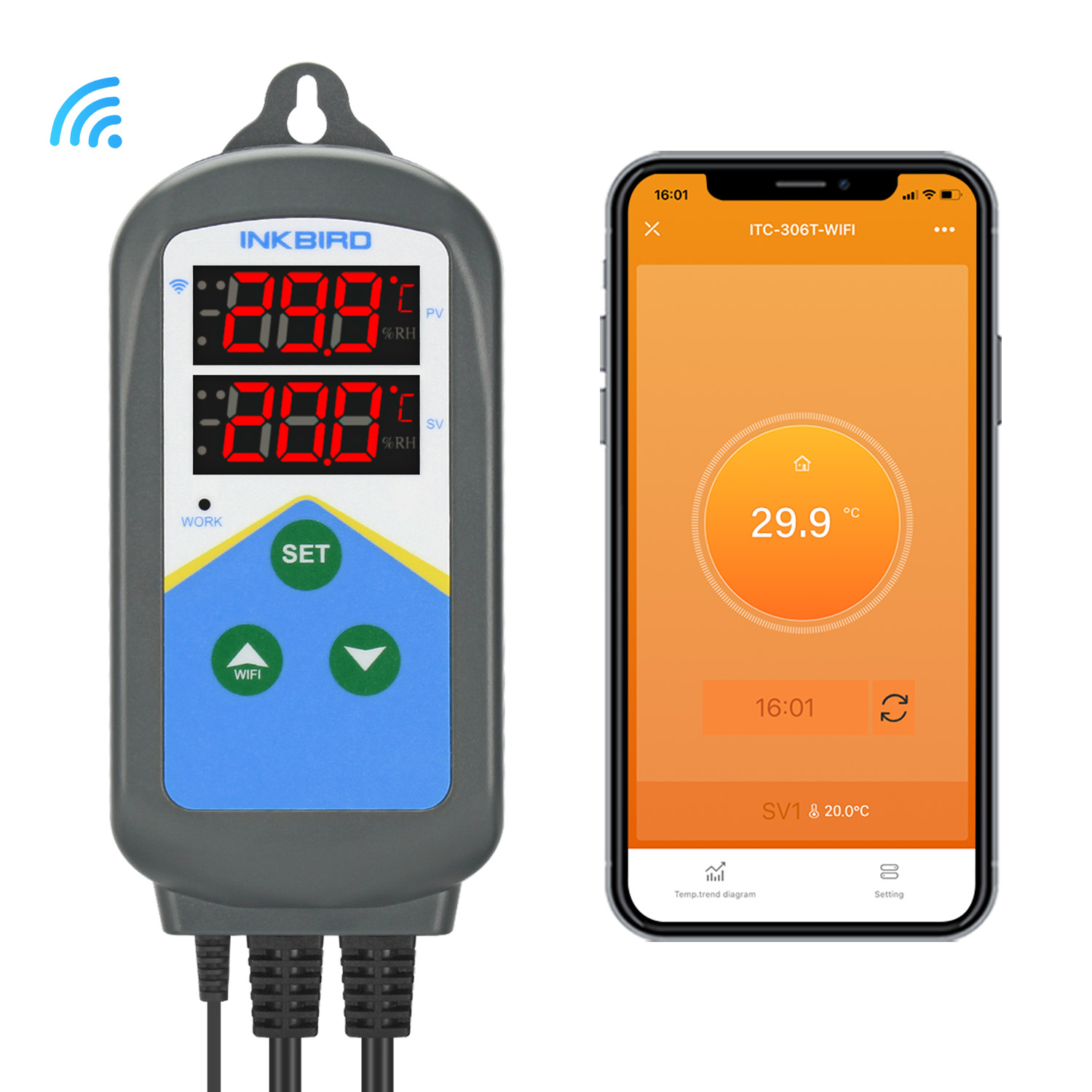 INKBIRD WIFI Thermoregulator I - Smart Home Thermostat avis et prix