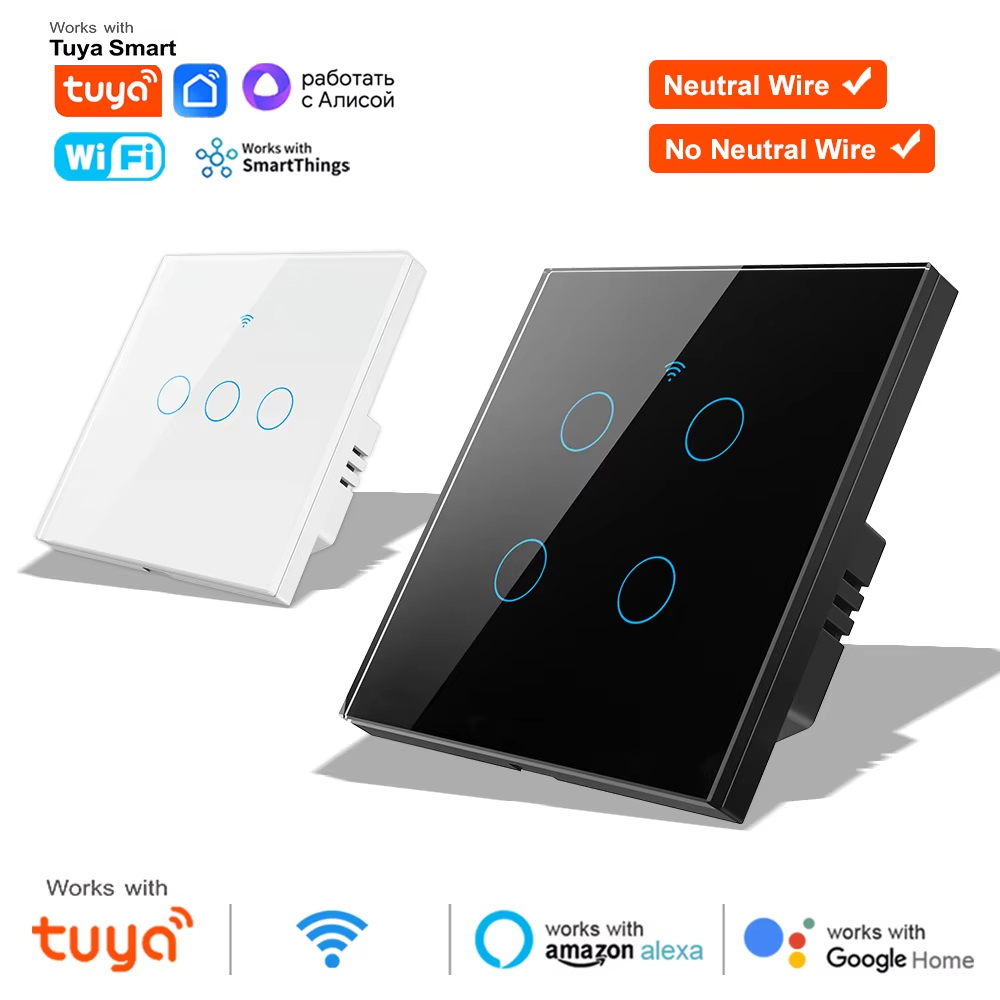 1 2 3 4 Gang WiFi RF 433mhz To - Tuya Smart Switch avis et prix