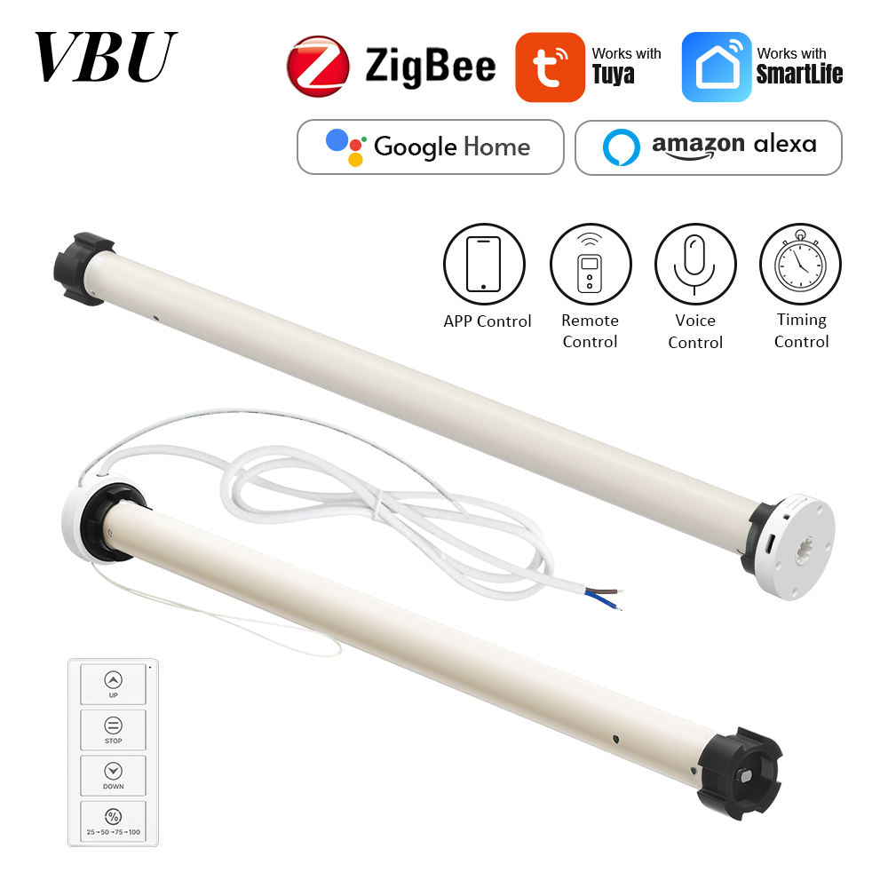Tuya Zigbee Roller Shade Blind - Smart Home Youtube avis et prix