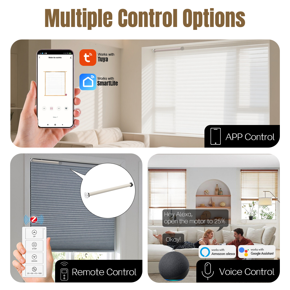 Tuya Zigbee Roller Shade Blind - Smart Home Youtube avis et prix