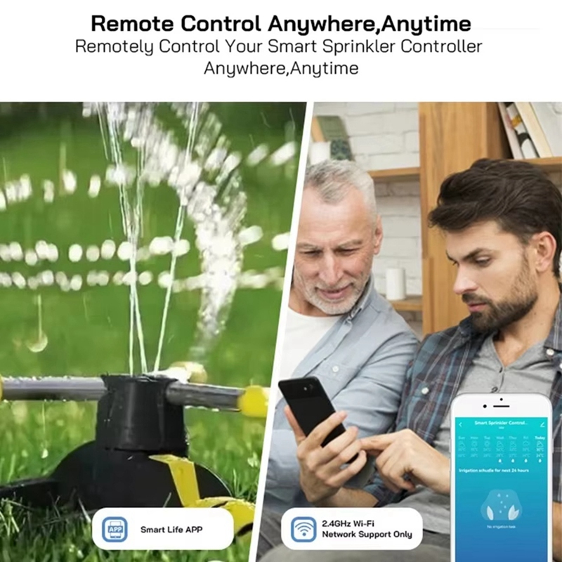 Tuya WiFi Smart Sprinkler Cont - Smart Home Devices avis et prix