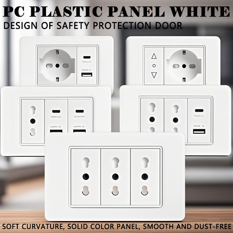 118 PC Plastic Panel Socket US - Smart Home For Pc avis et prix