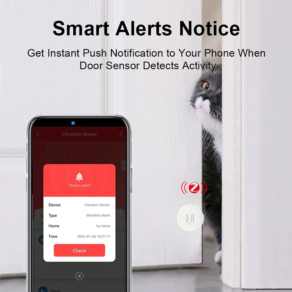 Tuya ZigBee Smart Vibration &  - Smart Home News avis et prix