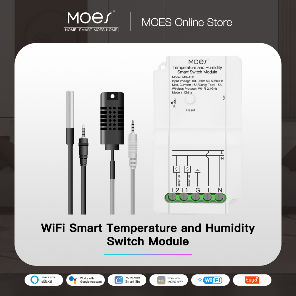 WiFi Smart Temperature Humidit - Smart Home Thermostat avis et prix