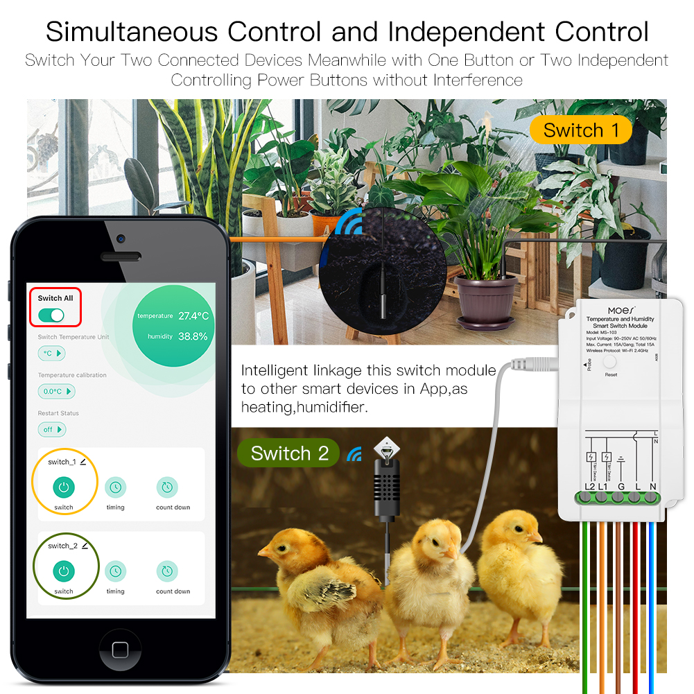 WiFi Smart Temperature Humidit - Smart Home Thermostat avis et prix