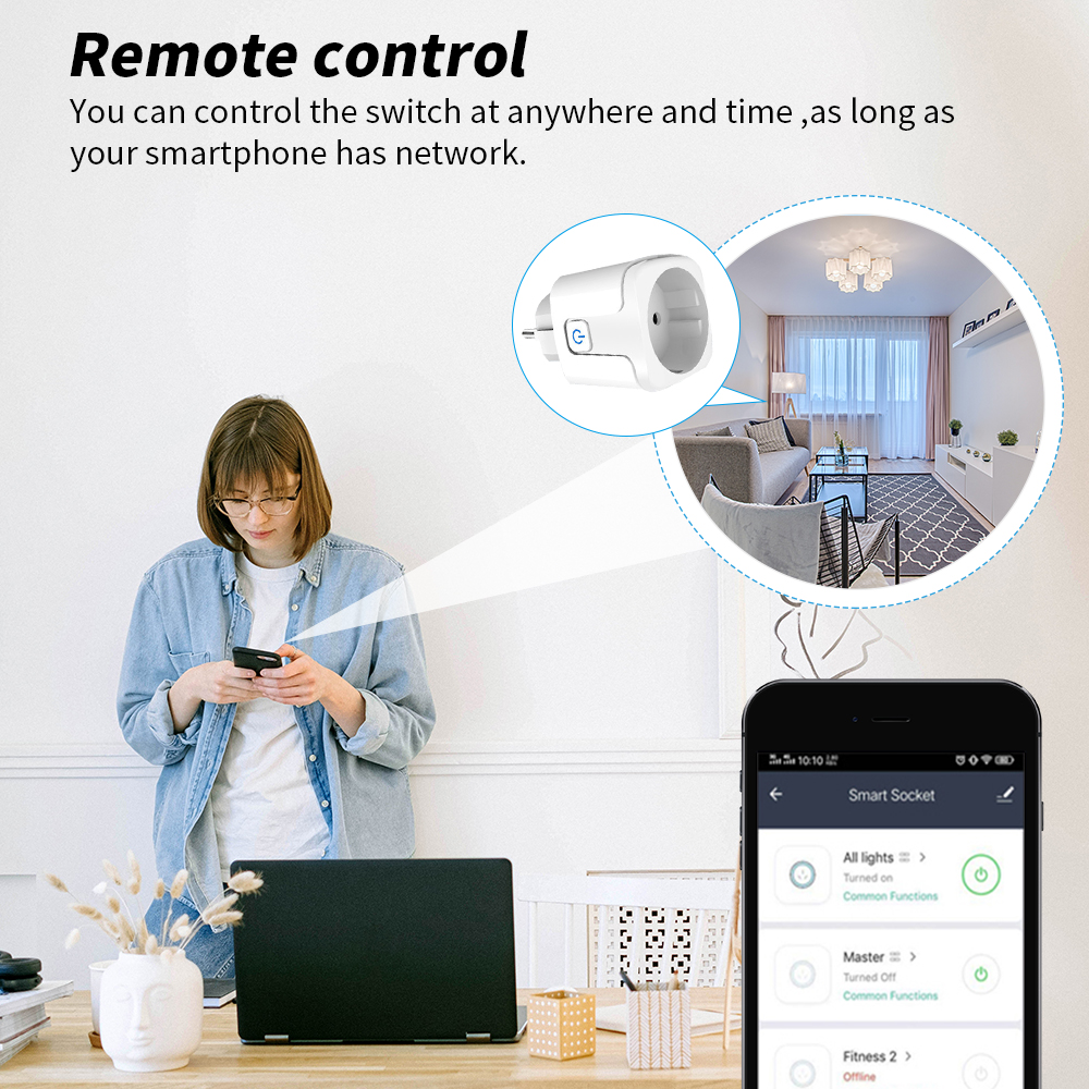 Smart WiFi Homekit EU Plug Soc - Smart Home Apple avis et prix