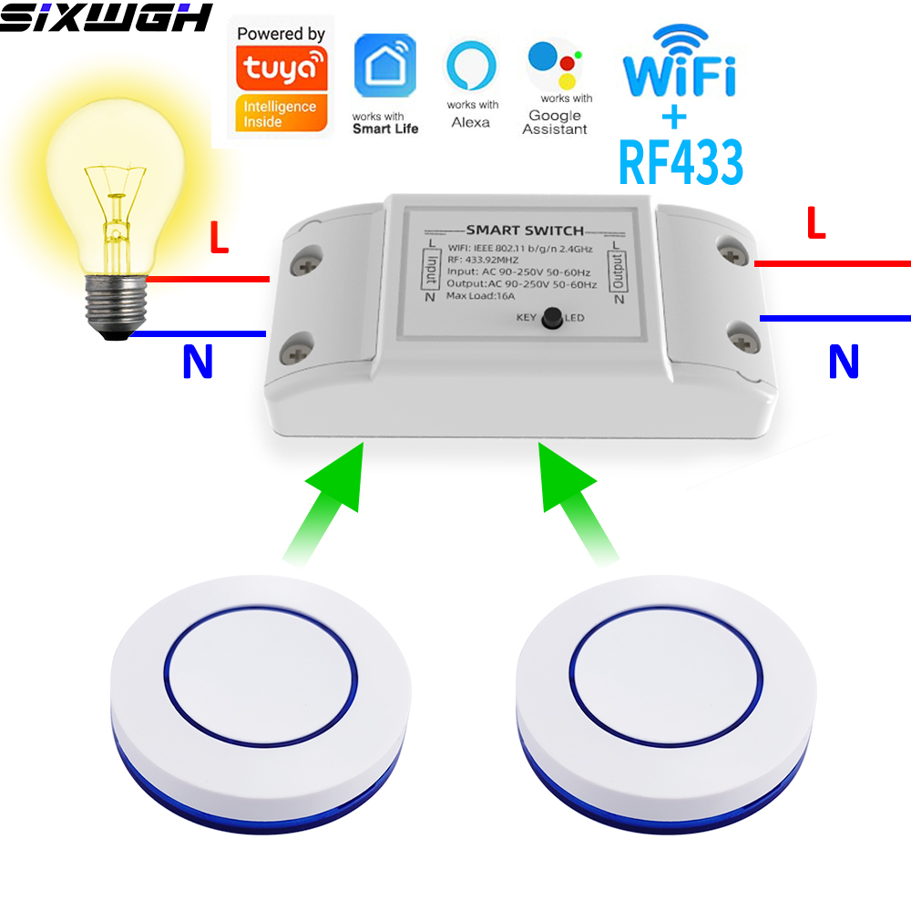 16A WiFi Tuya Smart Switch Wir - Tuya Smart Switch avis et prix