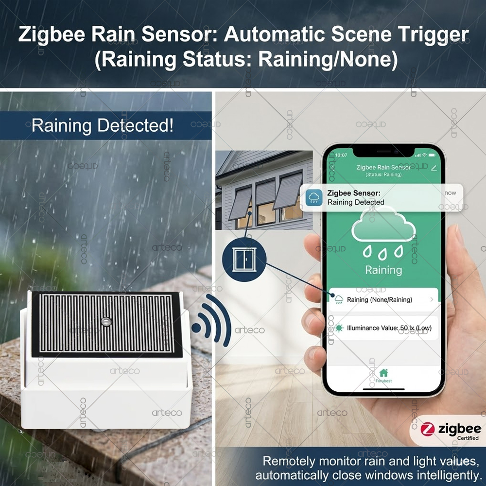 Smart Zigbee 3.0 Rain Drop Sen - Smart Home News avis et prix