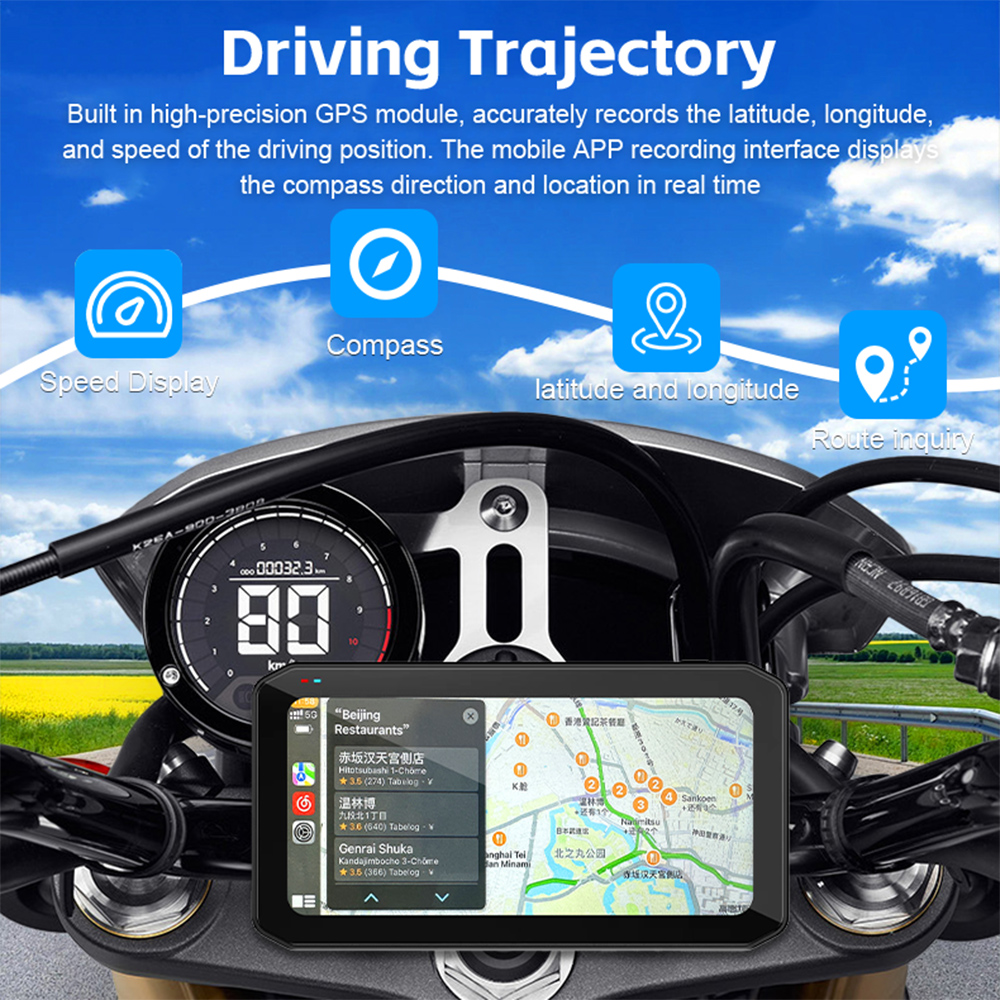 6.25 inch Carplay Motorcycle D - Smart Home For Pc avis et prix