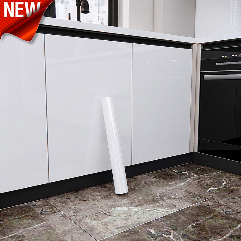 Glossy White Self-Adhesive Wal - Smart Home Film avis et prix