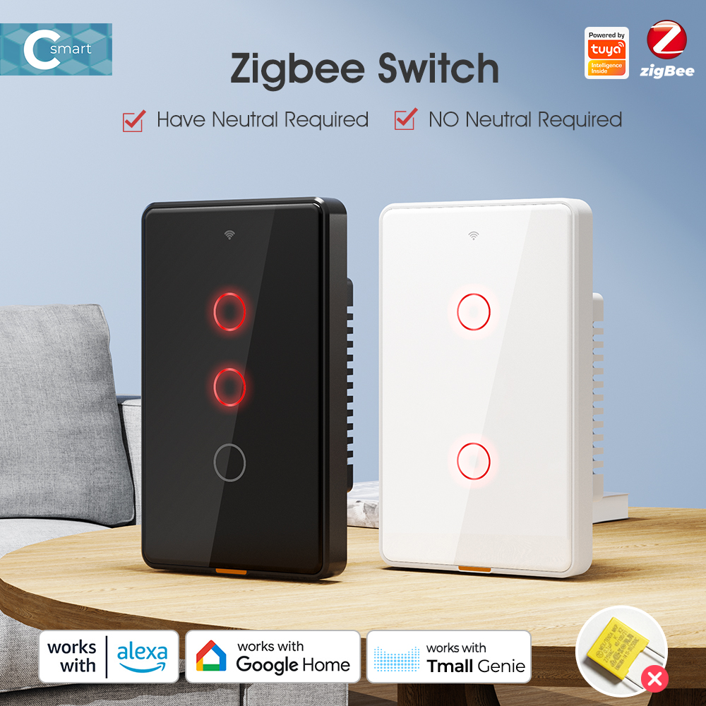 Tuya Zigbee Smart Light Touch  - Tuya Smart Switch avis et prix
