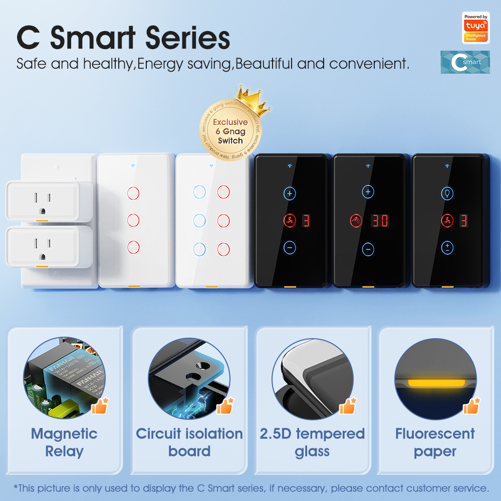 Tuya Zigbee Smart Light Touch  - Tuya Smart Switch avis et prix