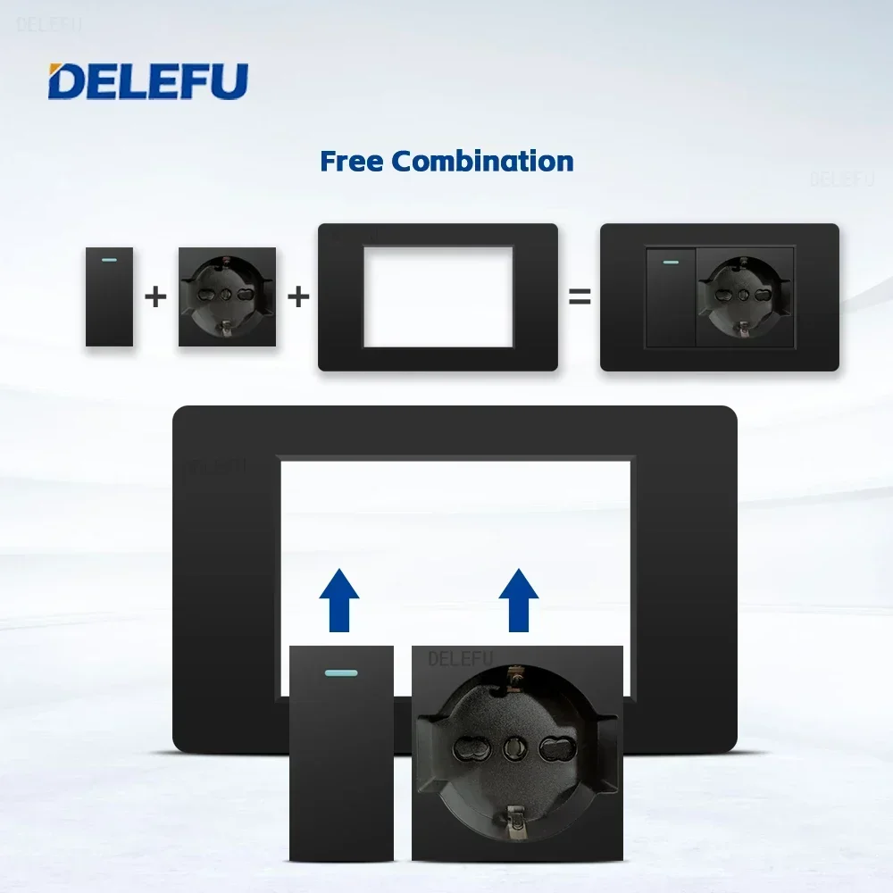 DELEFU Black Retardant PC Ital - Smart Home For Pc avis et prix