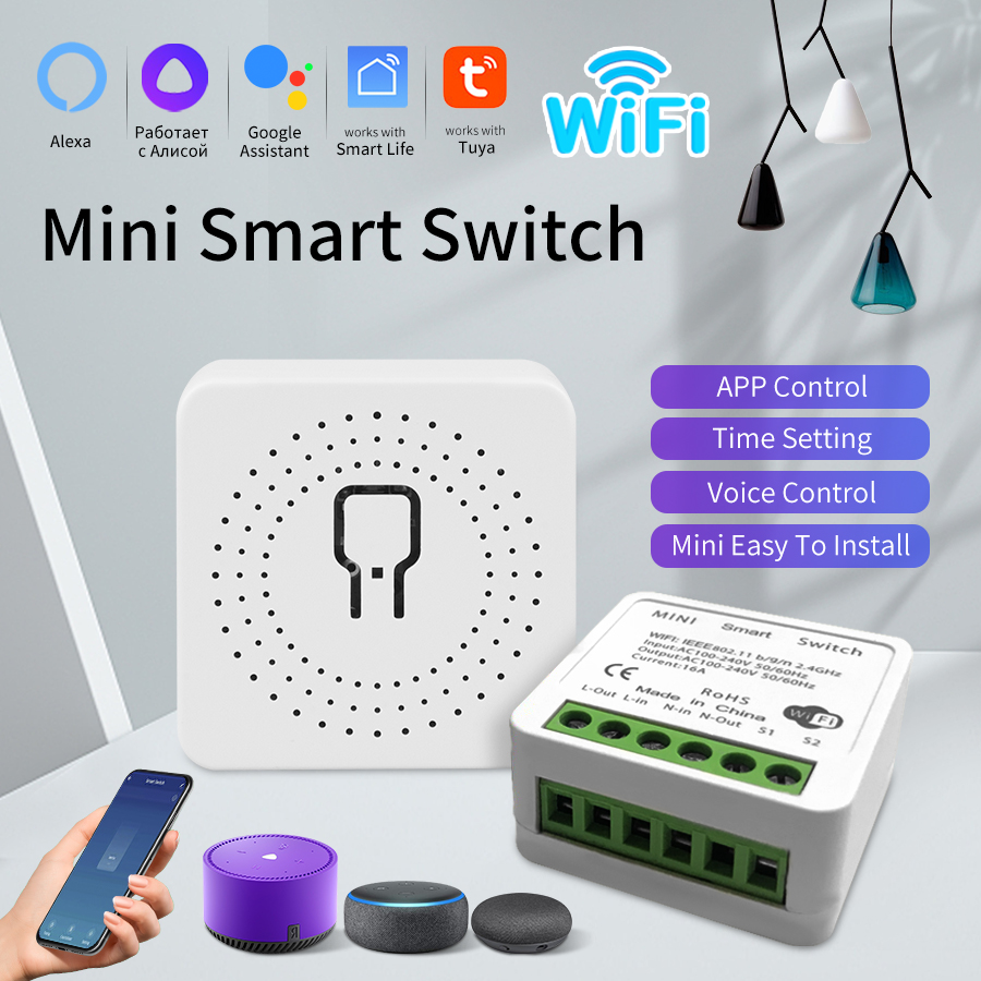 16A 20A Tuya Smart WiFi Switch - Tuya Smart Switch avis et prix